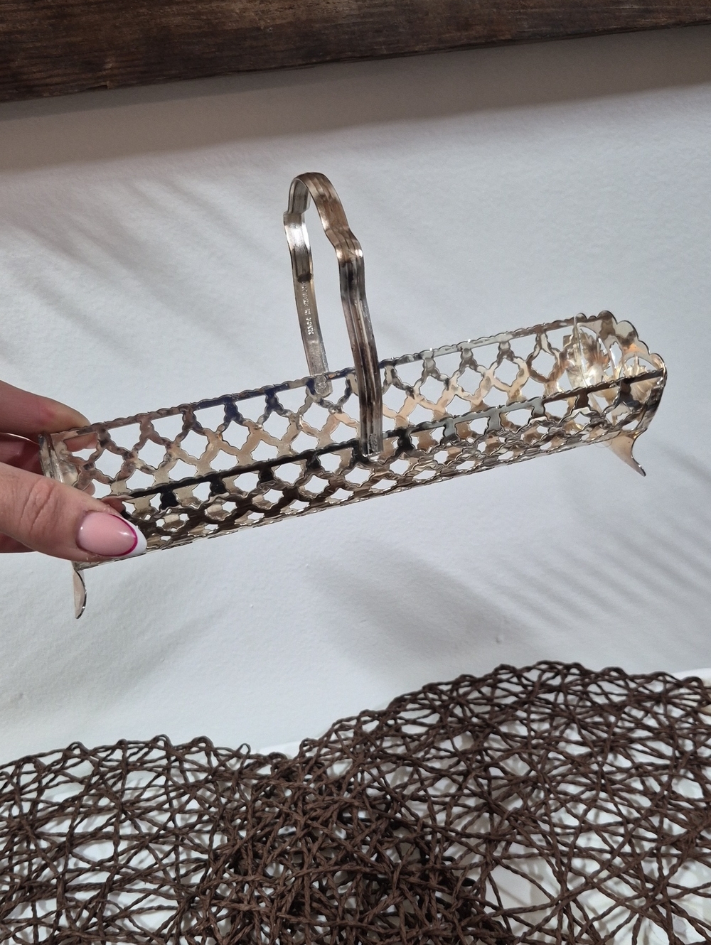 Stainless Steel Made In England Basket